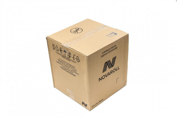 Клейкая лента 48мм*150м*40мкм прозрачная (Скотч) Nova Roll